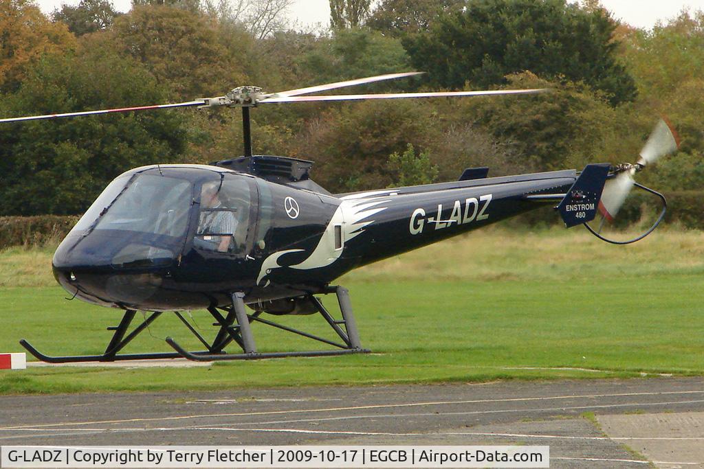 G-LADZ, 1993 Enstrom 480 C/N 5001, Based Enstrom 480C at Barton