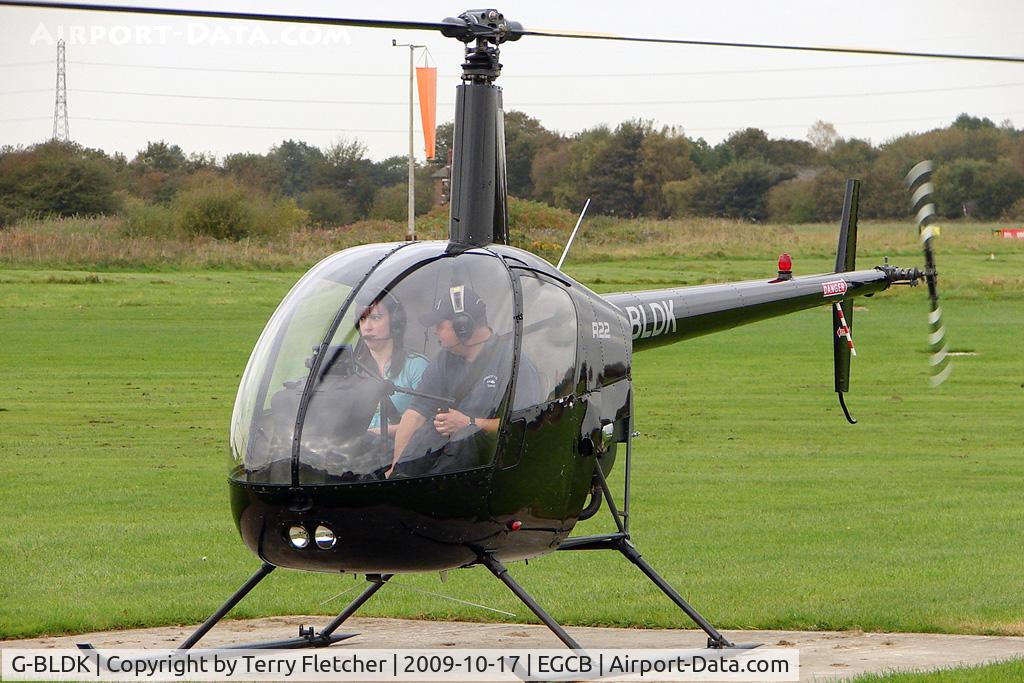G-BLDK, 1981 Robinson R22 Beta C/N 0139, Robinson R22 at Barton