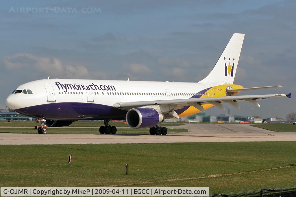 G-OJMR, 1991 Airbus A300B4-605R C/N 605, Brakes off & rolling.
