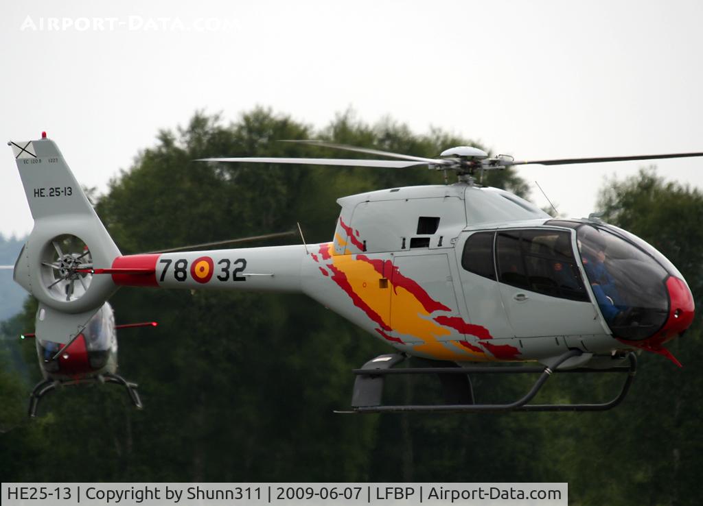HE25-13, 2001 Eurocopter EC-120B Colibri C/N 1223, Arriving from Cazaux AFB...