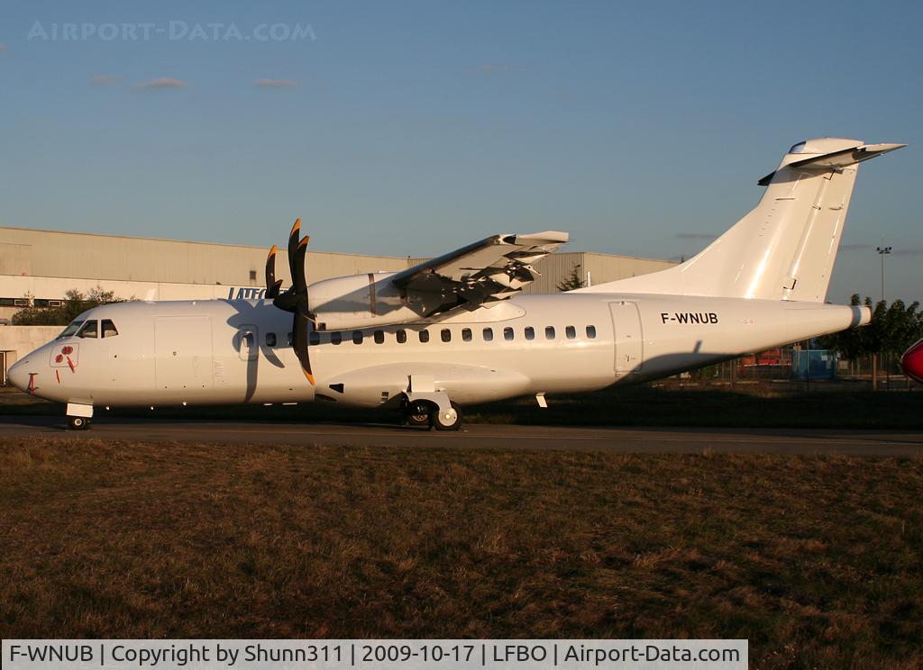 F-WNUB, 1996 ATR 42-500 C/N 510, Ex. VT-ADI... For TRIP Linhas Aereas