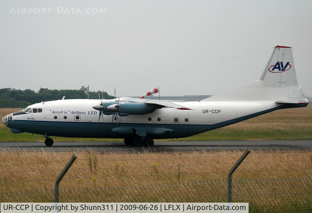 UR-CCP, 1962 Antonov An-12BK C/N 2340505, Taxiing for departure...