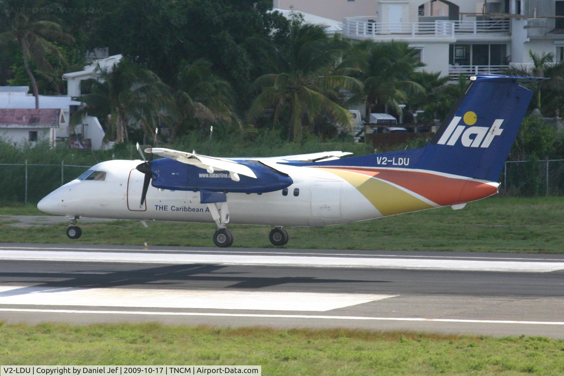 V2-LDU, 1991 De Havilland Canada DHC-8-102 Dash 8 C/N 270, Liat