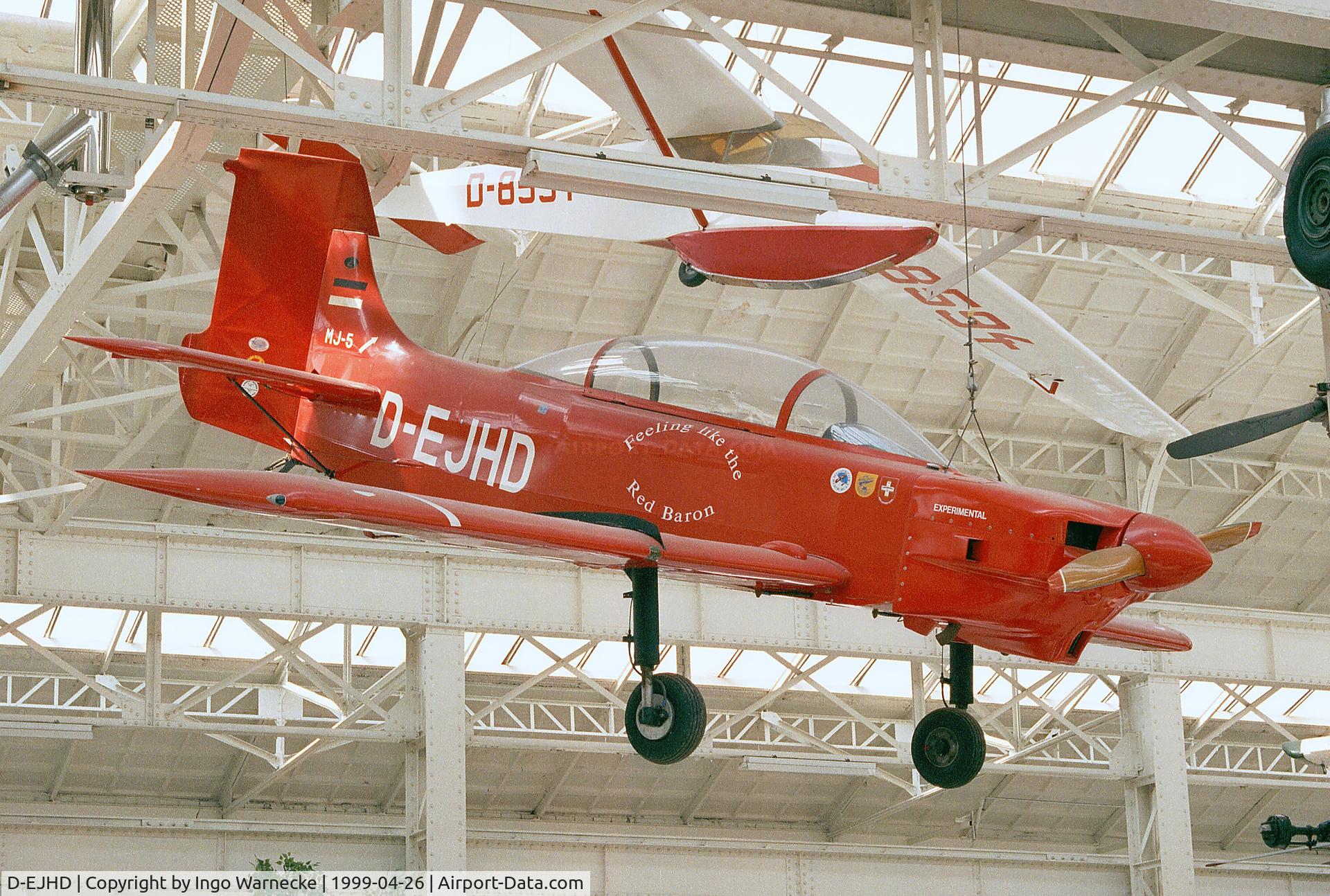 D-EJHD, 1988 Jurca MJ-5 Sirocco C/N 029D, Jurca (Dinkl) MJ.5 Sirocco at the Technik-Museum Speyer