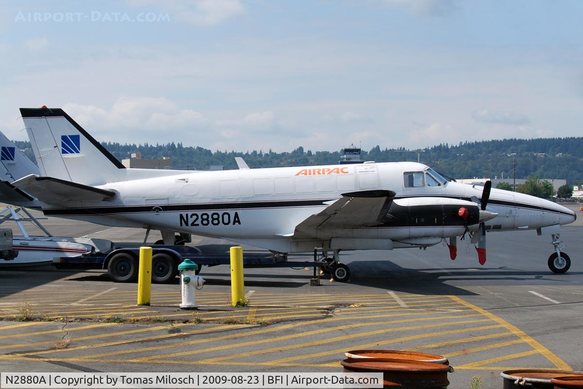 N2880A, 1969 Beech 99 C/N U-109, 