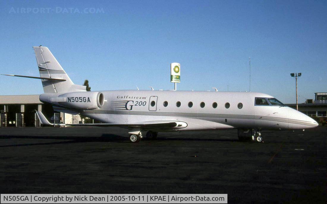 N505GA, 1999 Israel Aircraft Industries GULFSTREAM 200 C/N 005, KPAE