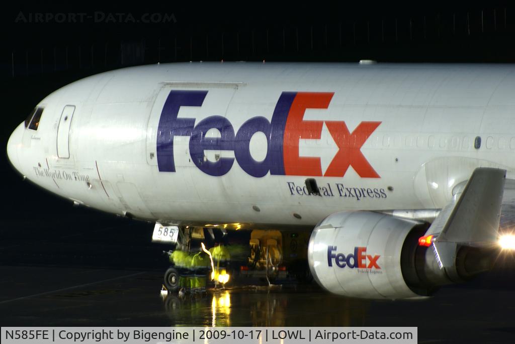 N585FE, 1992 McDonnell Douglas MD-11F C/N 48481, MD-11F