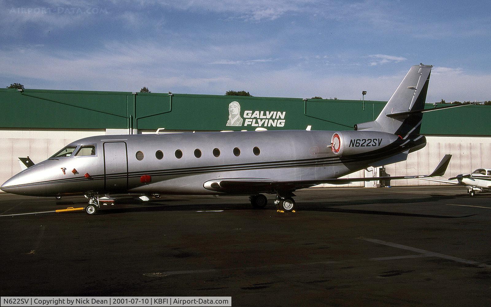 N622SV, 2000 Israel Aircraft Industries IAI-1126 Galaxy C/N 015, KBFI