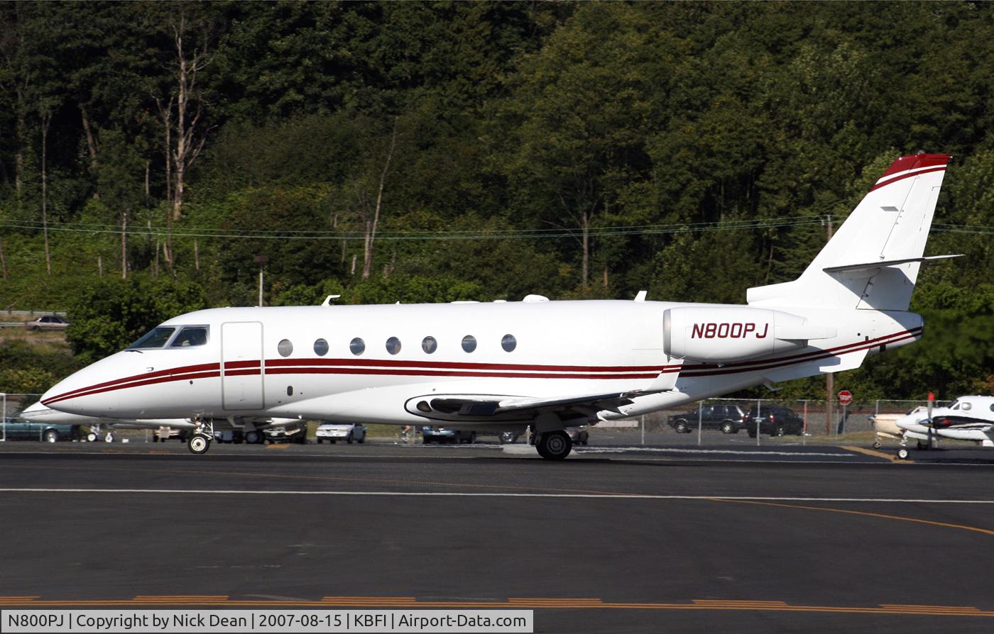 N800PJ, 2000 Israel Aircraft Industries IAI-1126 Galaxy C/N 026, KBFI