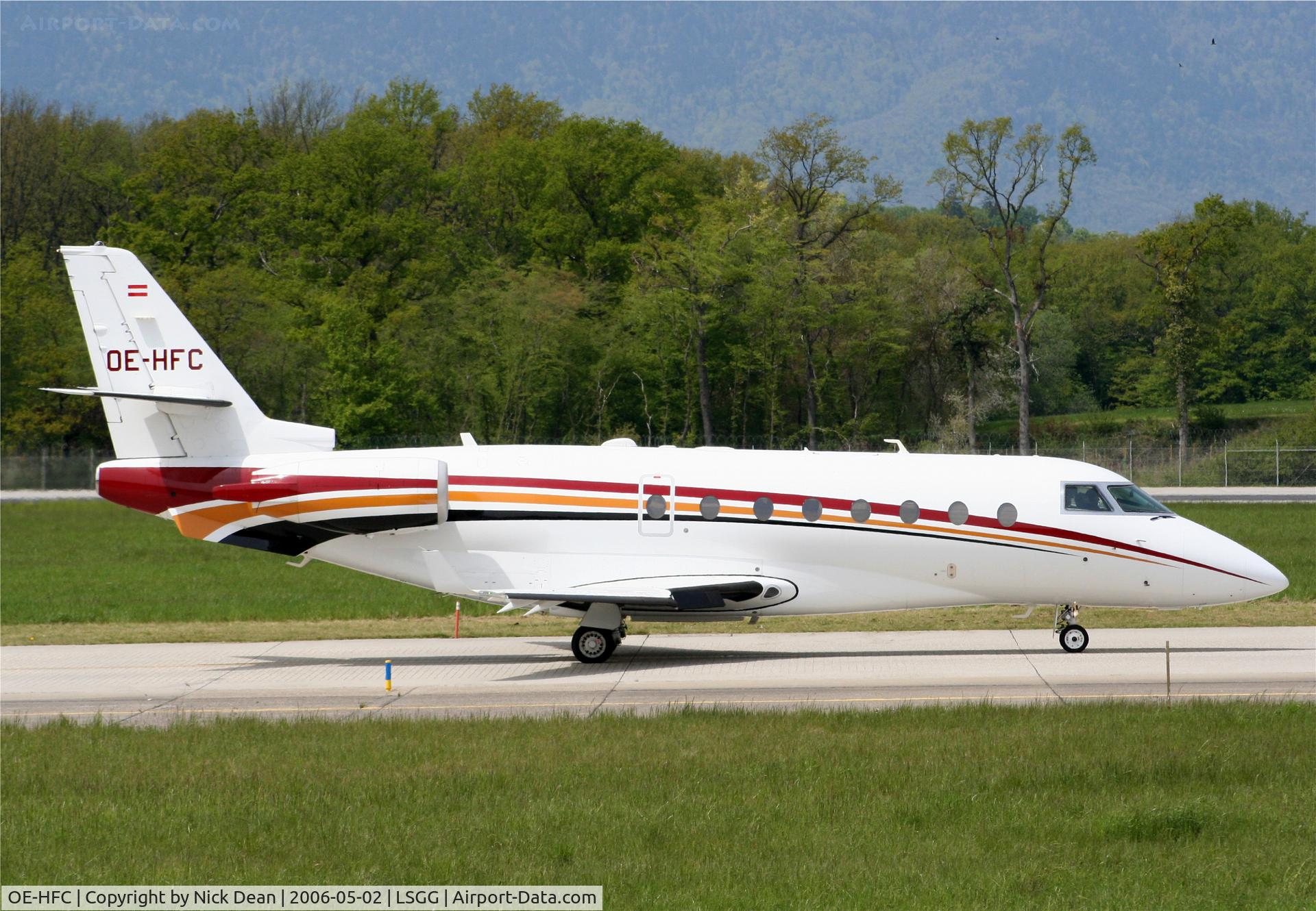 OE-HFC, Gulfstream Aerospace Gulfstream 200 C/N 50, LSGG