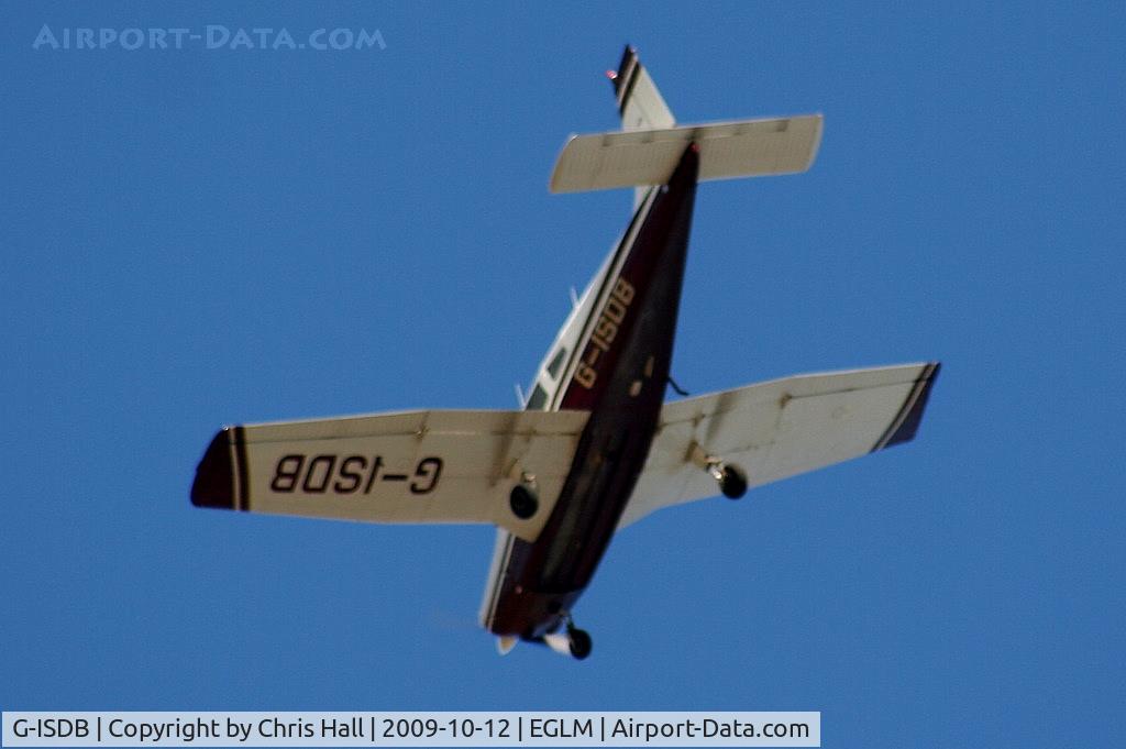 G-ISDB, 1977 Piper PA-28-161 Warrior II C/N 28-7716074, in the circuit above White Waltham