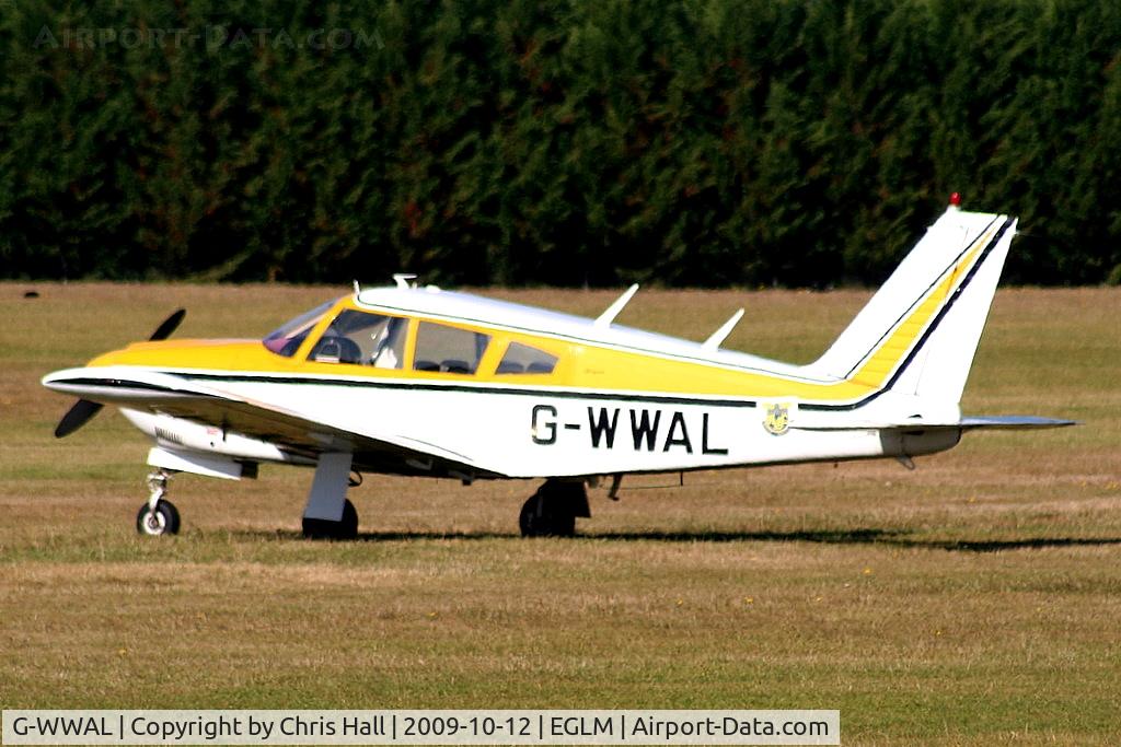 G-WWAL, 1968 Piper PA-28R-180 Cherokee Arrow C/N 28R-30461, White Waltham Airfield Ltd