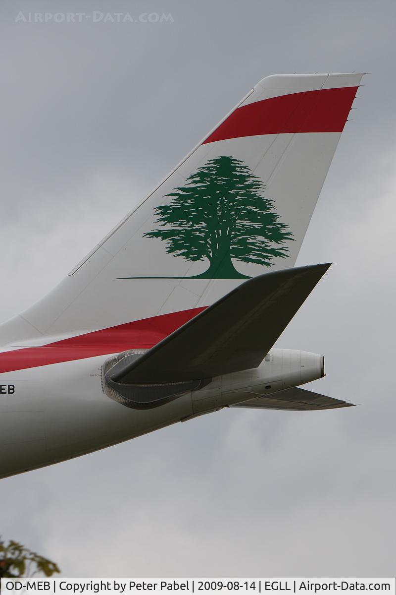 OD-MEB, 2009 Airbus A330-243 C/N 998, LHR