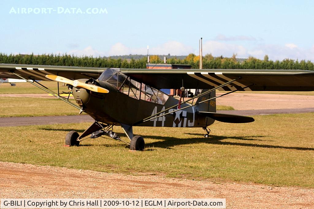 G-BILI, 1948 Piper L-4J Grasshopper (J3C-65D) C/N 13207, Privately owned