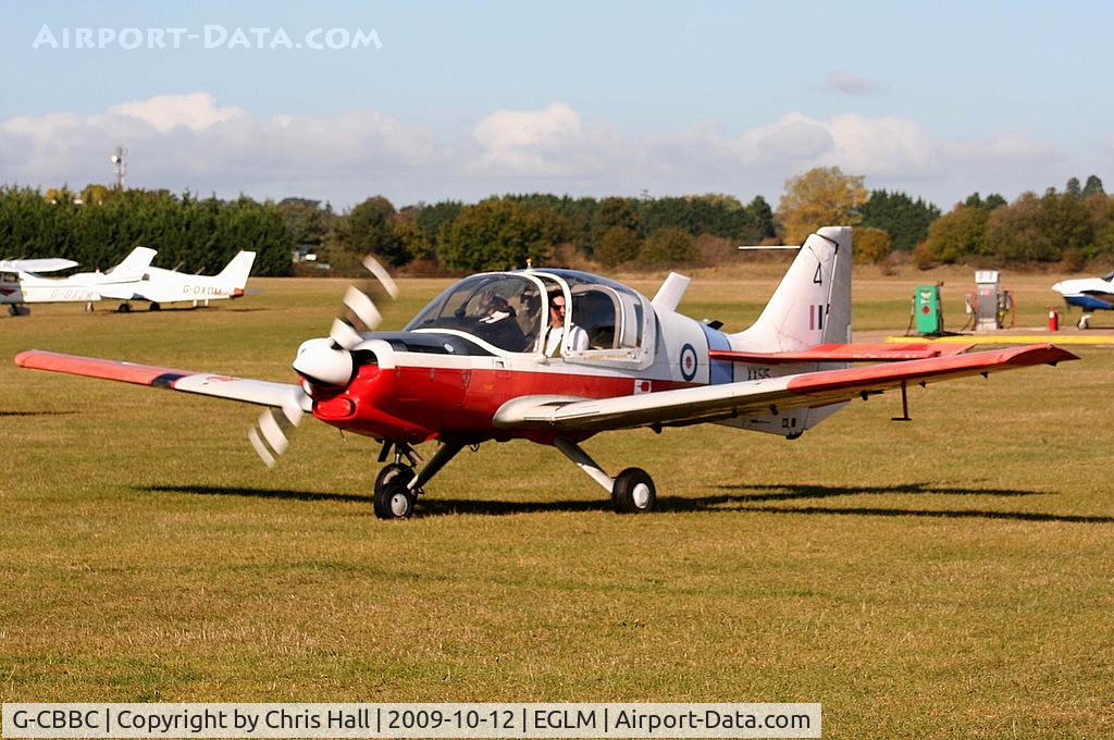 G-CBBC, 1973 Scottish Aviation Bulldog T.1 C/N BH120/201, wearing its former RAF ID XX515