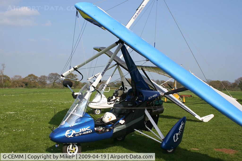G-CEMM, 2007 P&M Aviation Quik GT450 C/N 8253, Based here at Arclid Green, Cheshire.