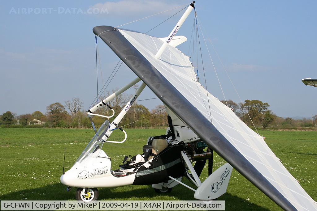G-CFWN, 2009 P&M Aviation Quik GT450 C/N 8438, Based here at Arclid Green, Cheshire.