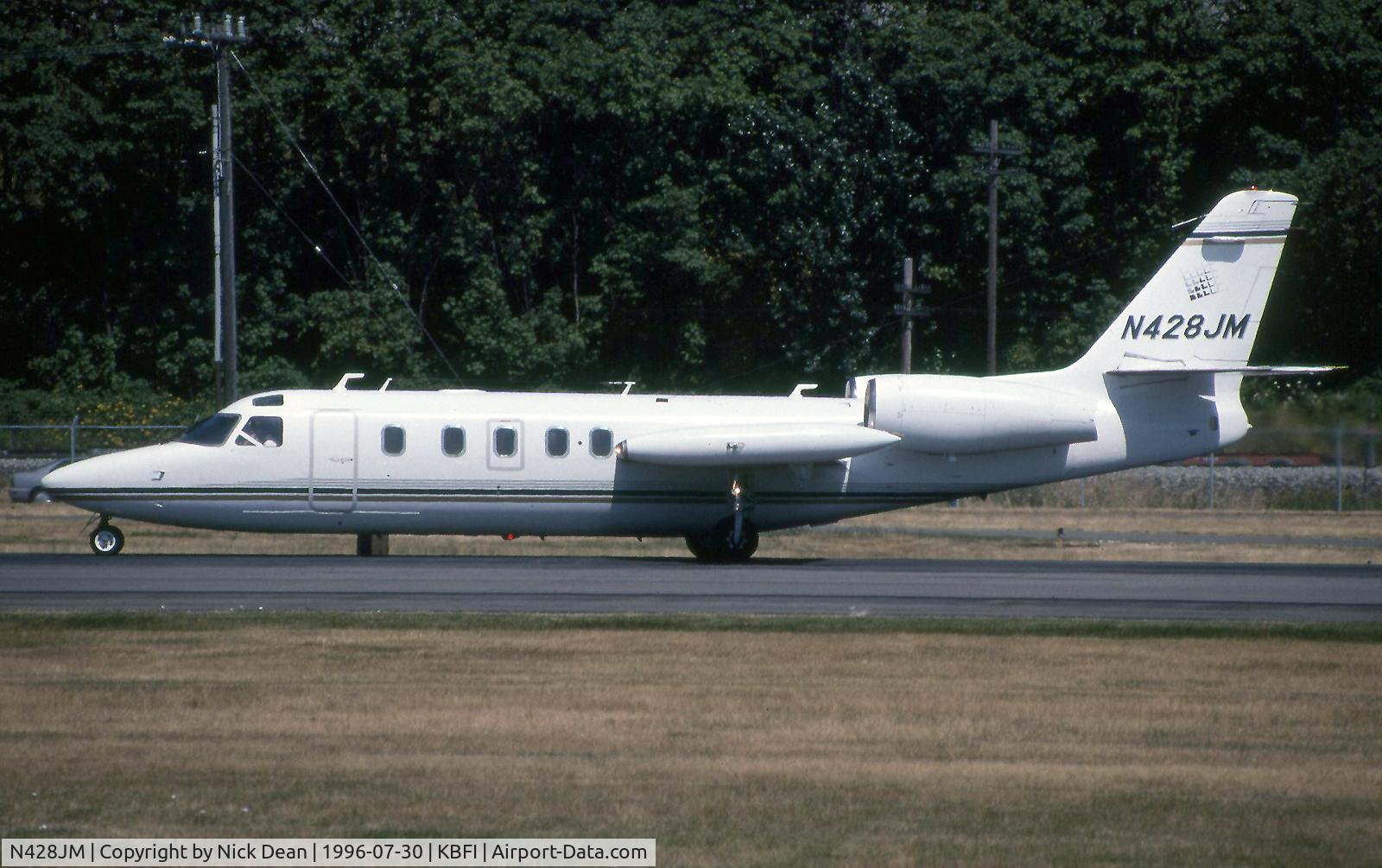 N428JM, 1976 Israel Aircraft Industries IAI-1124 Westwind C/N 193, KBFI