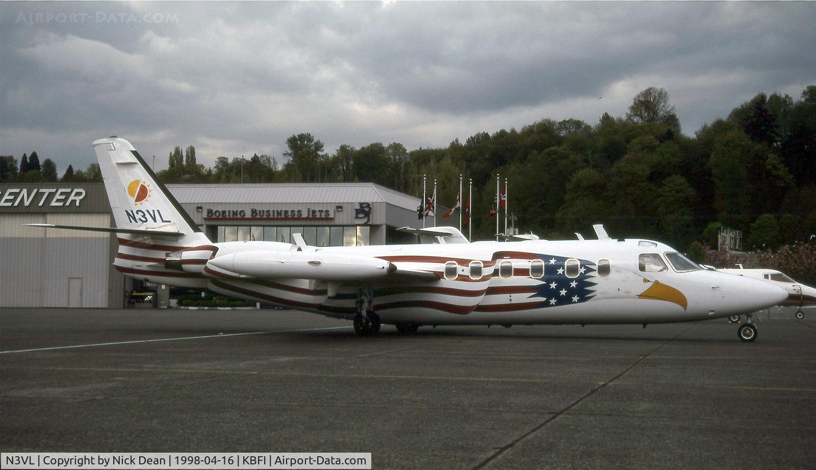 N3VL, Israel Aircraft Industries Westwind 1123 C/N 180, KBFI