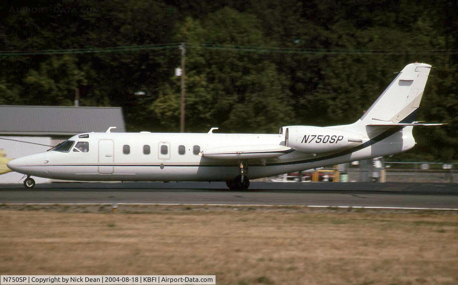 N750SP, 1976 Israel Aircraft Industries IAI-1124 Westwind C/N 198, KBFI