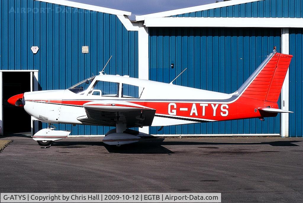 G-ATYS, 1966 Piper PA-28-180 Cherokee C/N 28-3296, Privately owned, Previous ID: N9226J