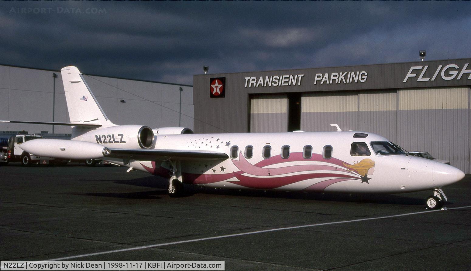 N22LZ, 1978 Israel Aircraft Industries IAI-1124 Westwind C/N 236, KBFI