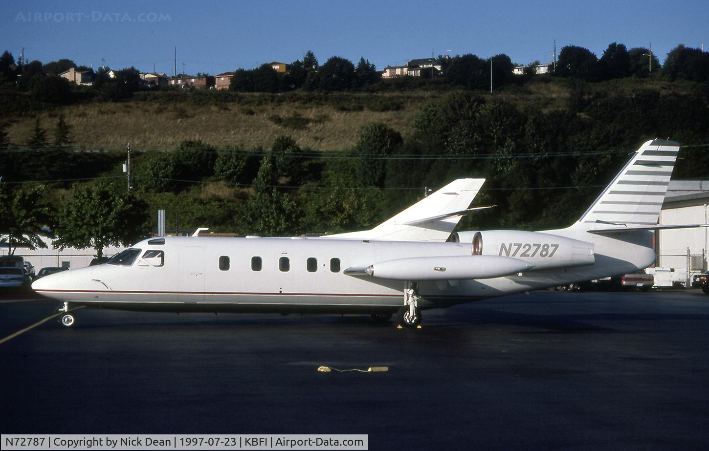 N72787, 1979 Israel Aircraft Industries IAI-1124 Westwind C/N 240, KBFI