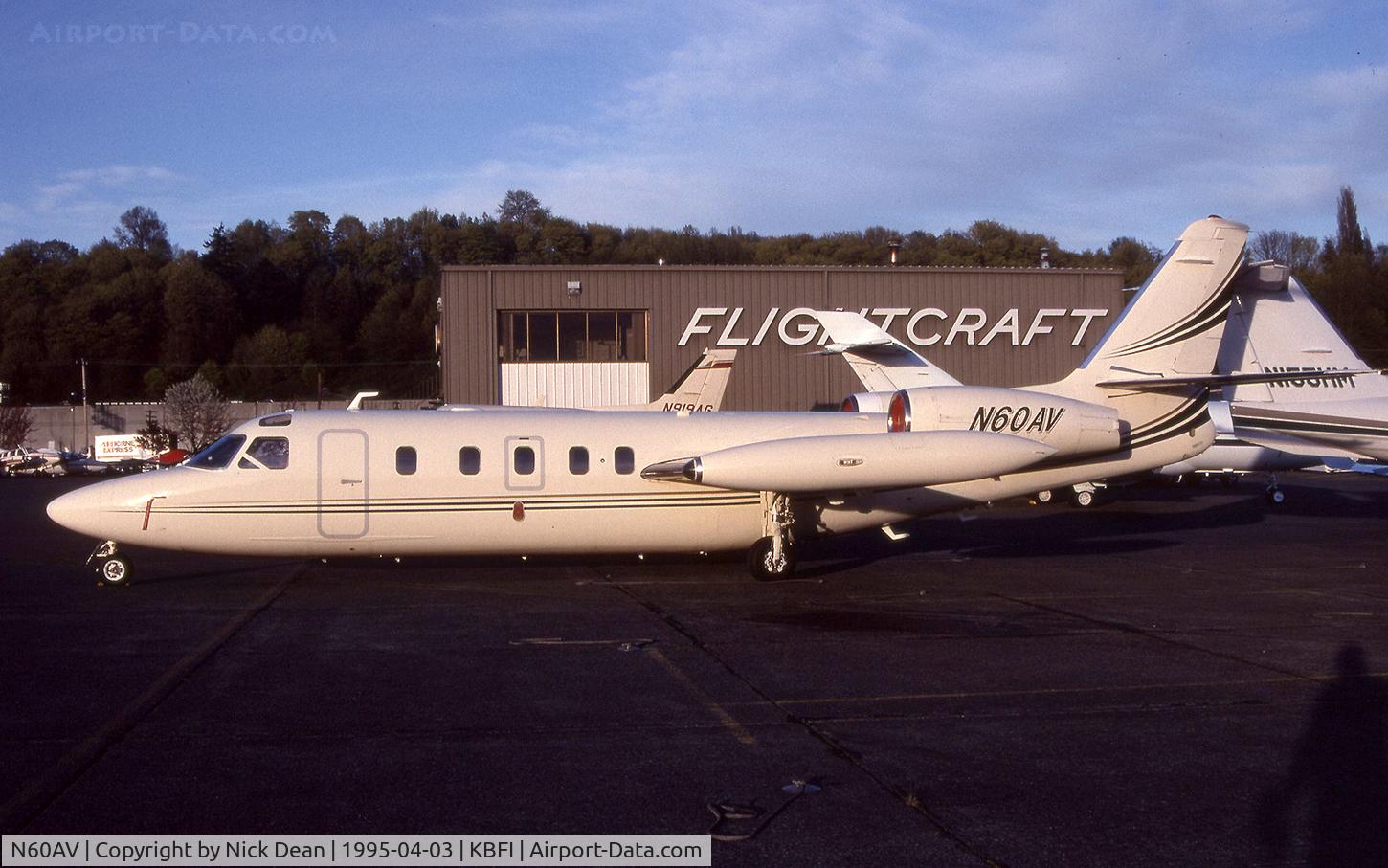 N60AV, 1979 Israel Aircraft Industries 1124 C/N 254, KBFI