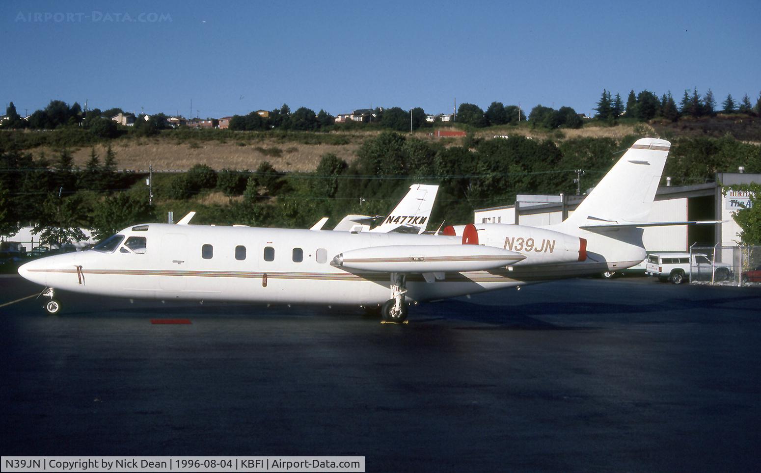 N39JN, 1979 Israel Aircraft Industries IAI-1124 Westwind C/N 261, KBFI