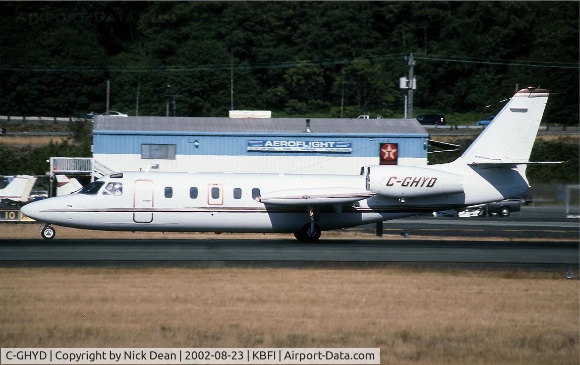 C-GHYD, 1980 Israel Aircraft Industries IAI-1124 Westwind C/N 278, KBFI