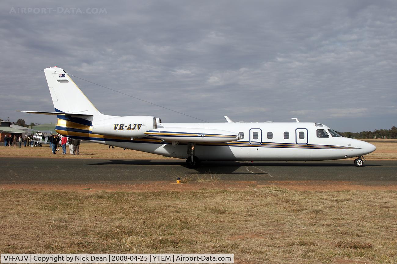 VH-AJV, 1980 Israel Aircraft Industries IAI-1124 Westwind C/N 282, YTEM