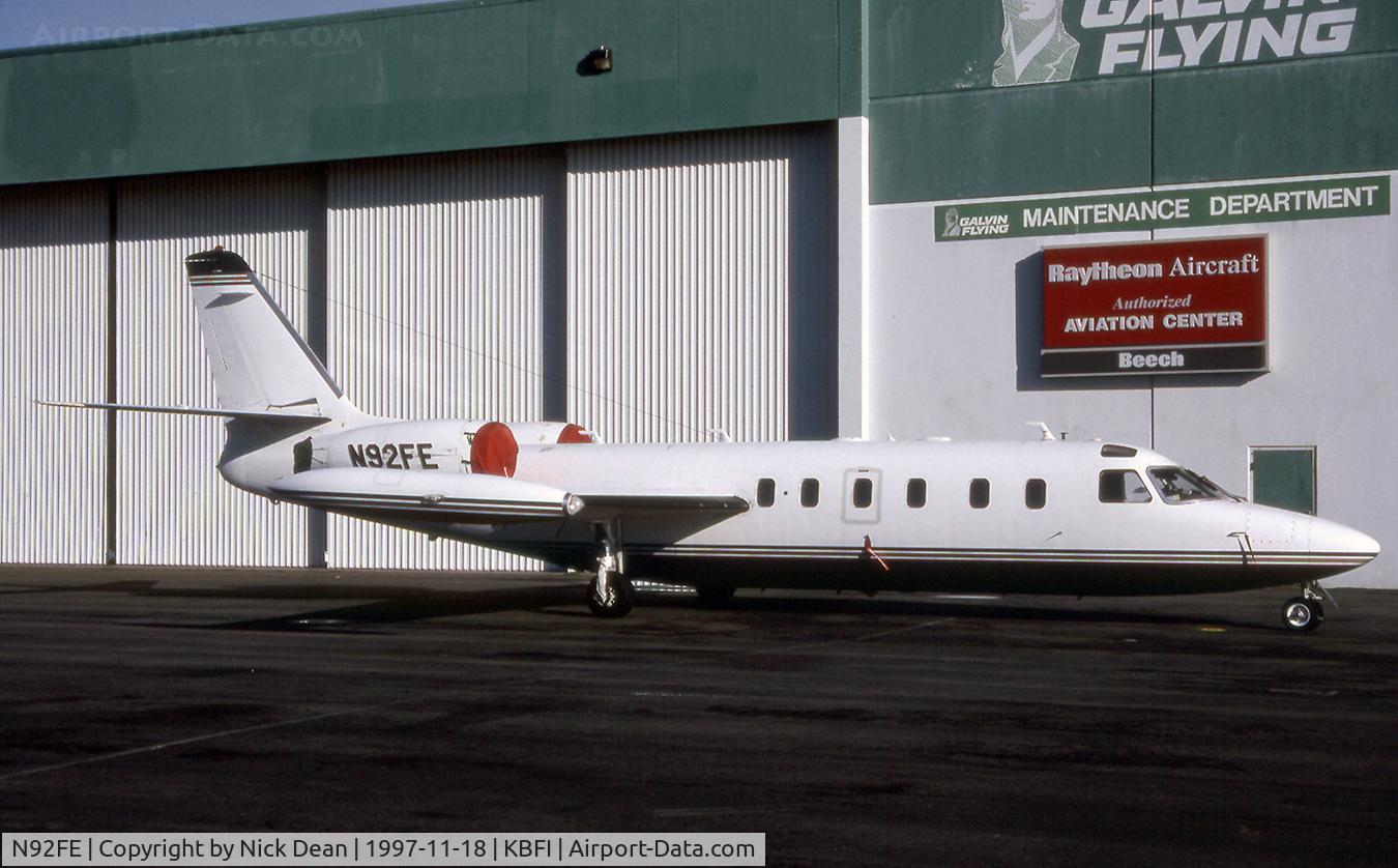 N92FE, 1980 Israel Aircraft Industries IAI-1124 Westwind C/N 286, KBFI