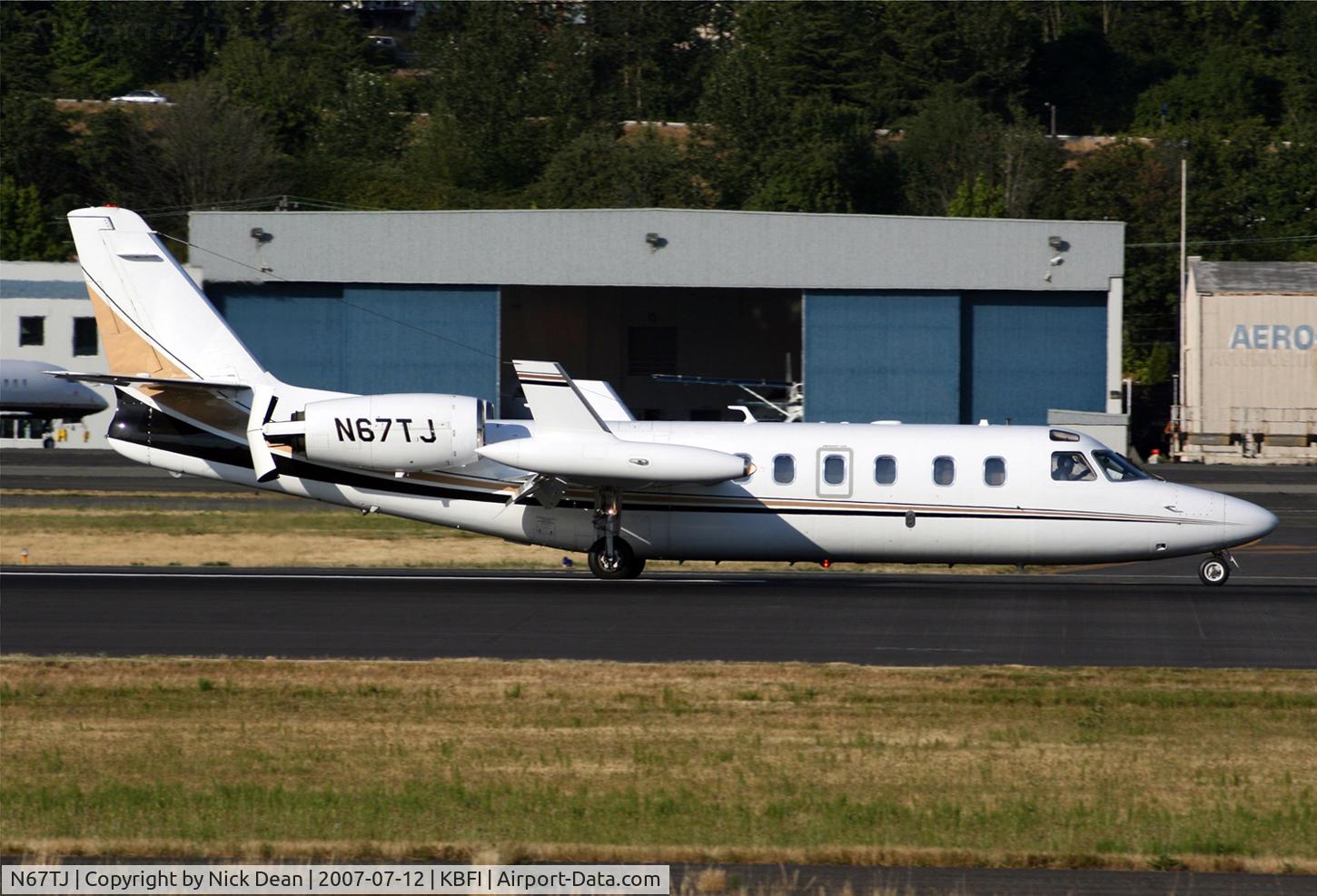 N67TJ, 1980 Israel Aircraft Industries IAI-1124 Westwind C/N 299, KBFI
