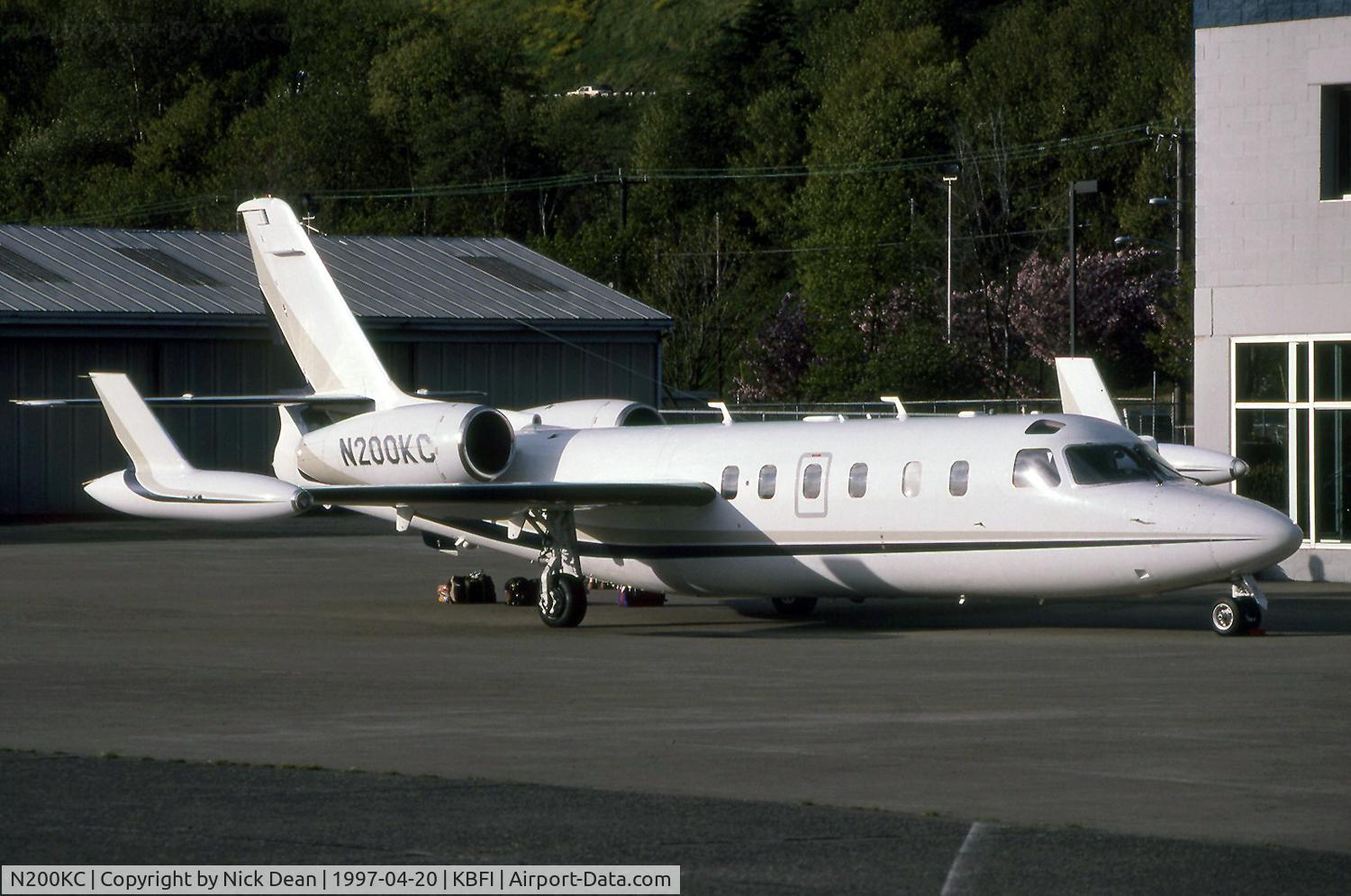 N200KC, 1981 Israel Aircraft Industries IAI-1124A Westwind C/N 319, KBFI
