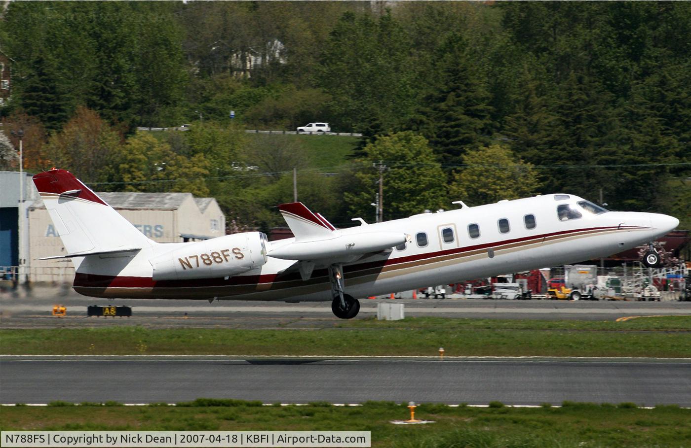 N788FS, 1981 Israel Aircraft Industries IAI-1124A Westwind II C/N 319, KBFI