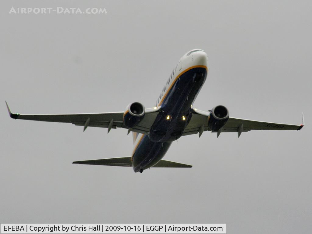 EI-EBA, 2008 Boeing 737-8AS C/N 37516, Ryanair