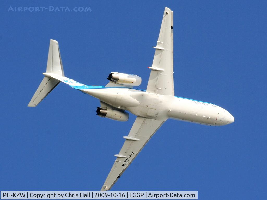 PH-KZW, 1995 Fokker 70 (F-28-0070) C/N 11558, KLM