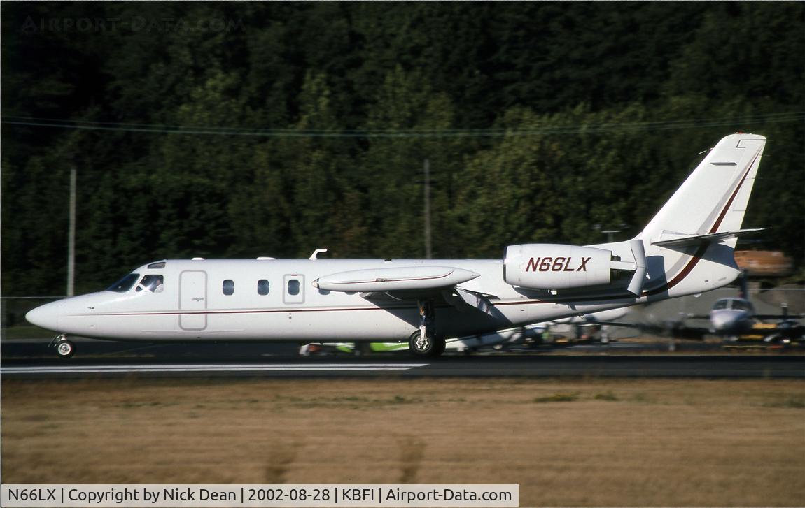 N66LX, 1982 Israel Aircraft Industries IAI-1124 Westwind C/N 375, KBFI