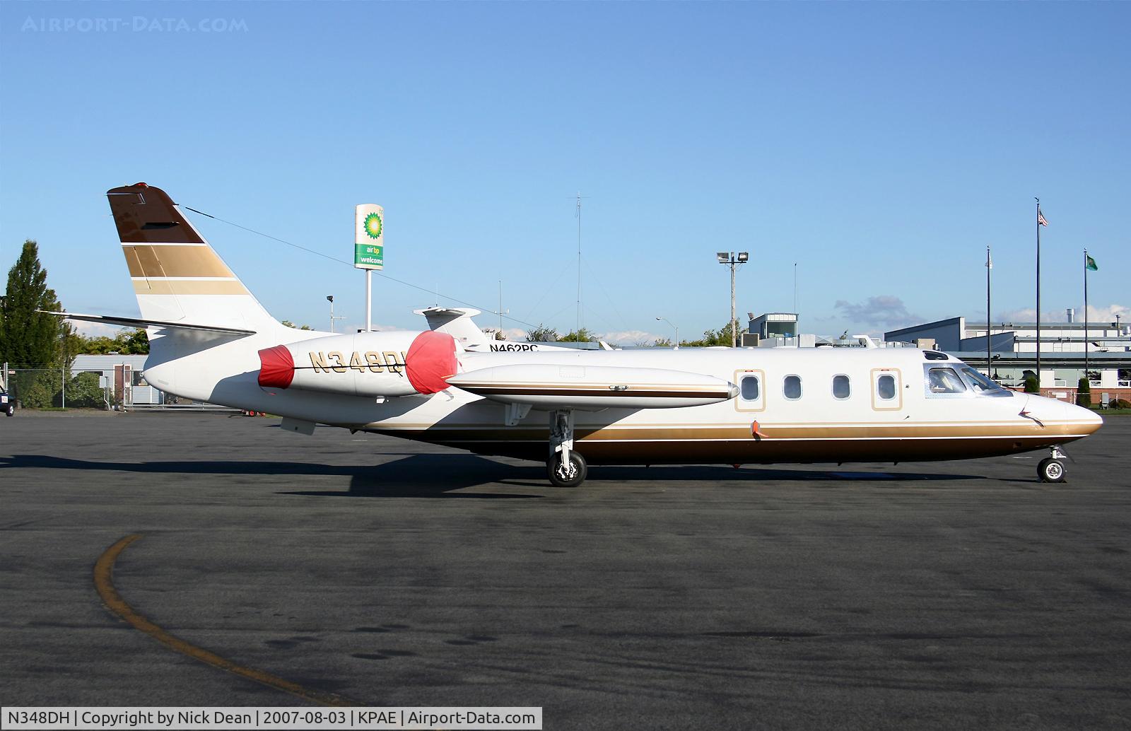 N348DH, 1983 Israel Aircraft Industries IAI-1124 Westwind C/N 386, KPAE