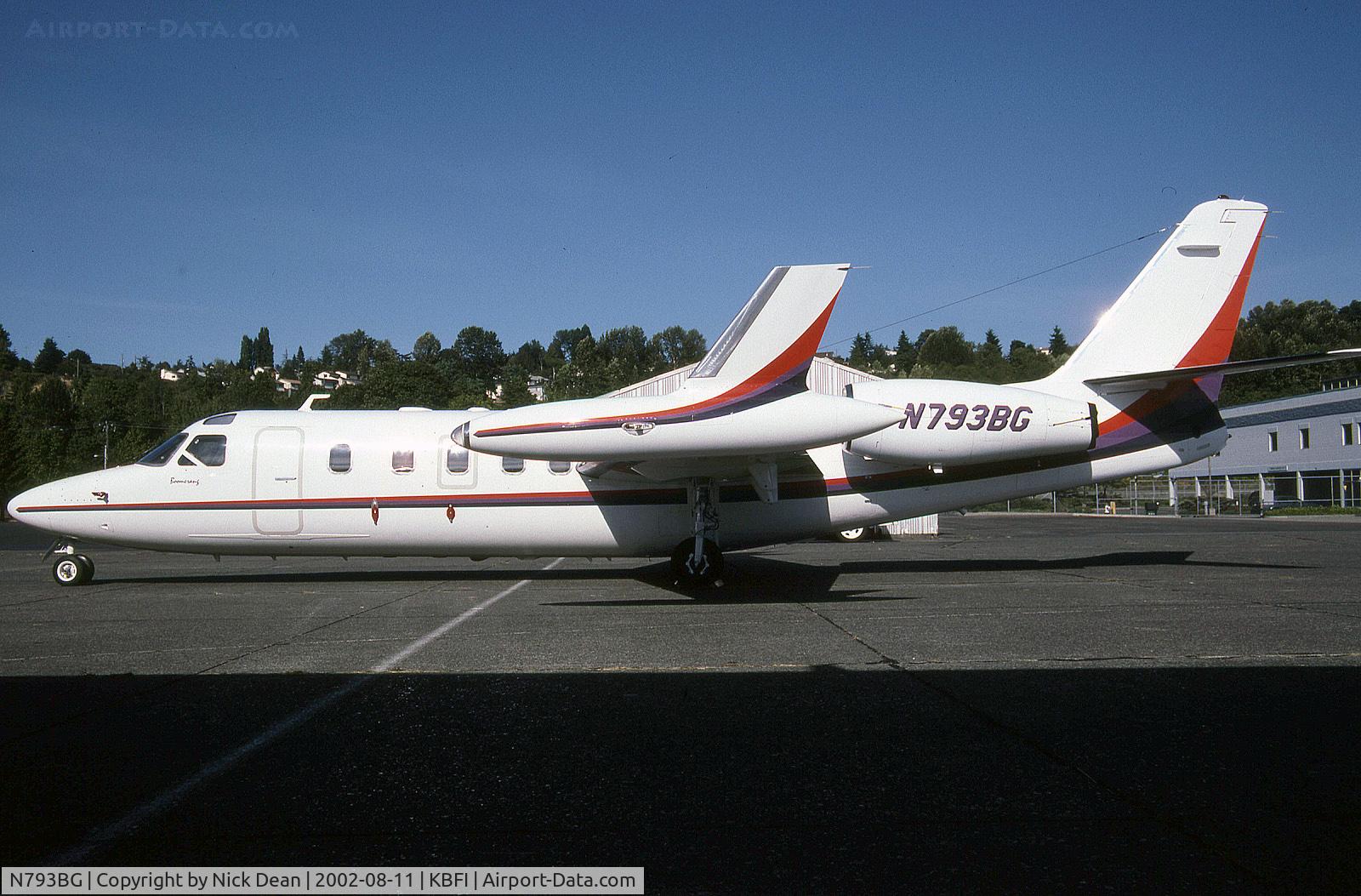 N793BG, 1983 Israel Aircraft Industries 1124A C/N 392, KBFI
