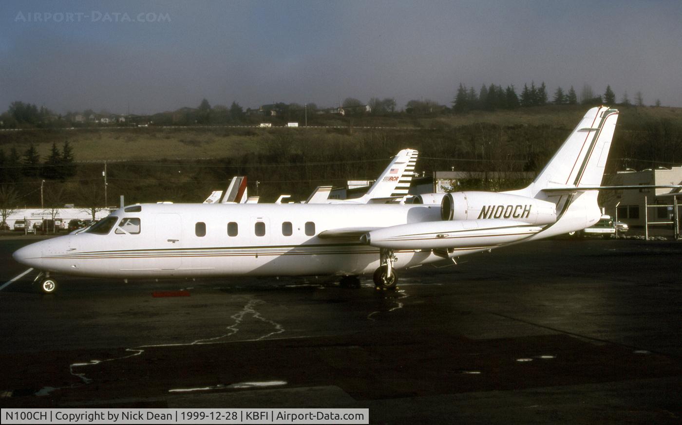 N100CH, 1984 Israel Aircraft Industries IAI-1124A Westwind II C/N 406, KBFI
