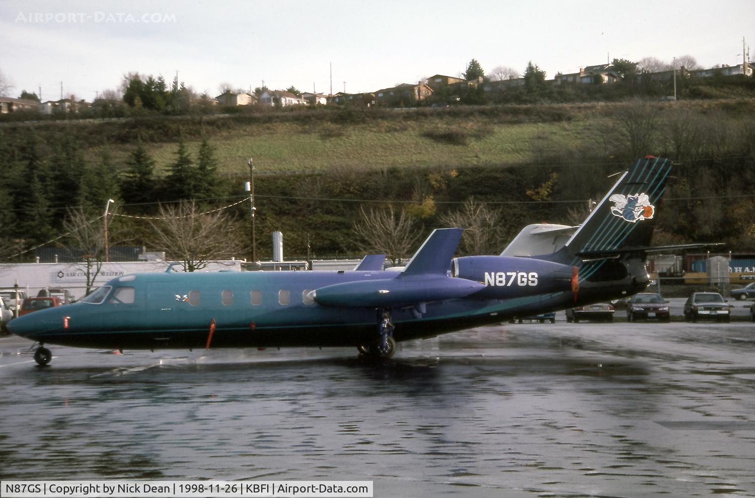 N87GS, 1985 Israel Aircraft Industries IAI 1124A Westwind C/N 422, KBFI