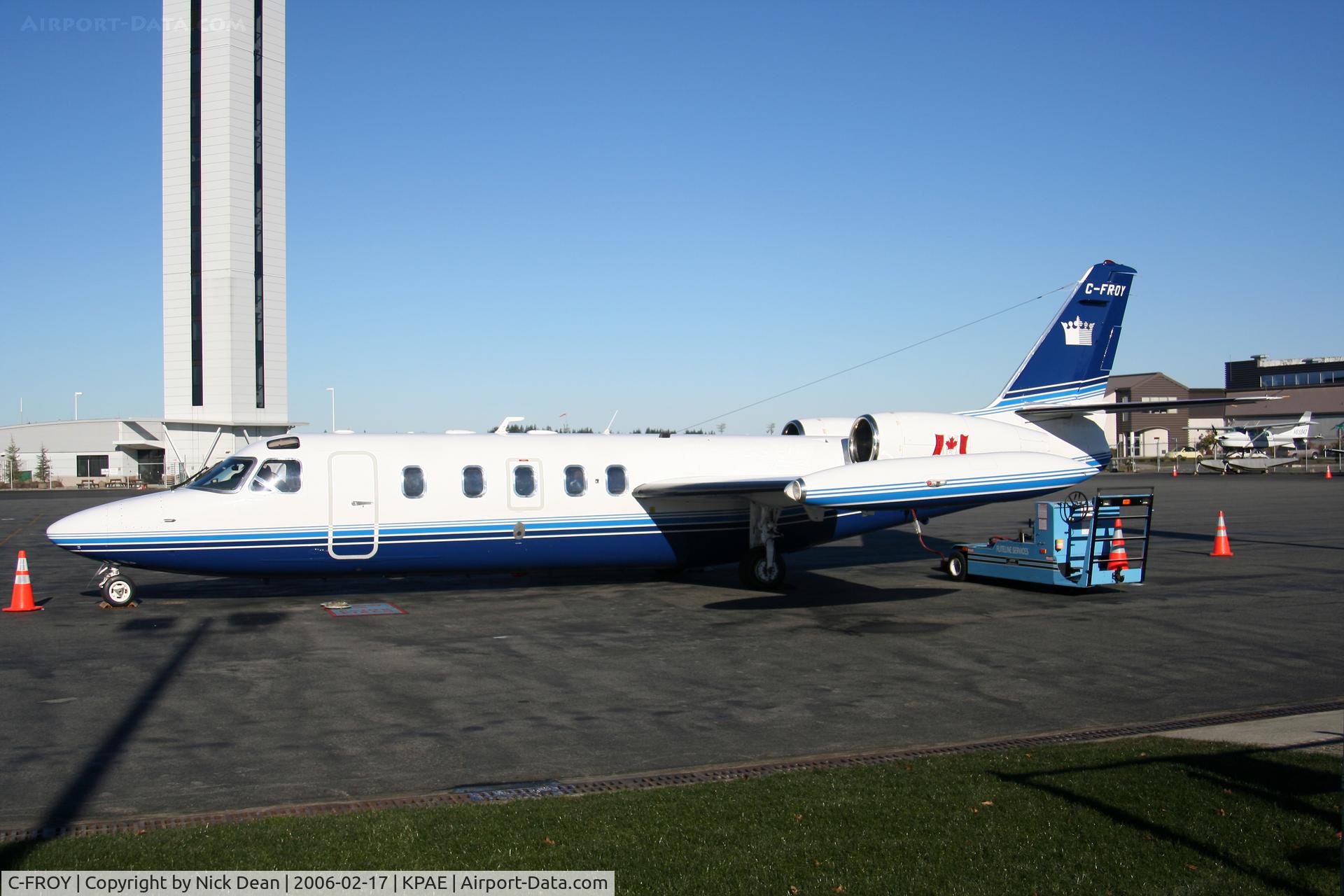 C-FROY, 1987 Israel Aircraft Industries IAI-1124A Westwind II C/N 429, KPAE