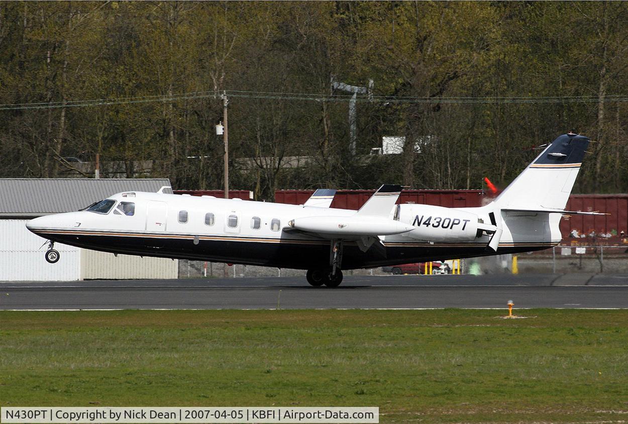 N430PT, 1985 Israel Aircraft Industries IAI-1124A Westwind II C/N 430, KBFI