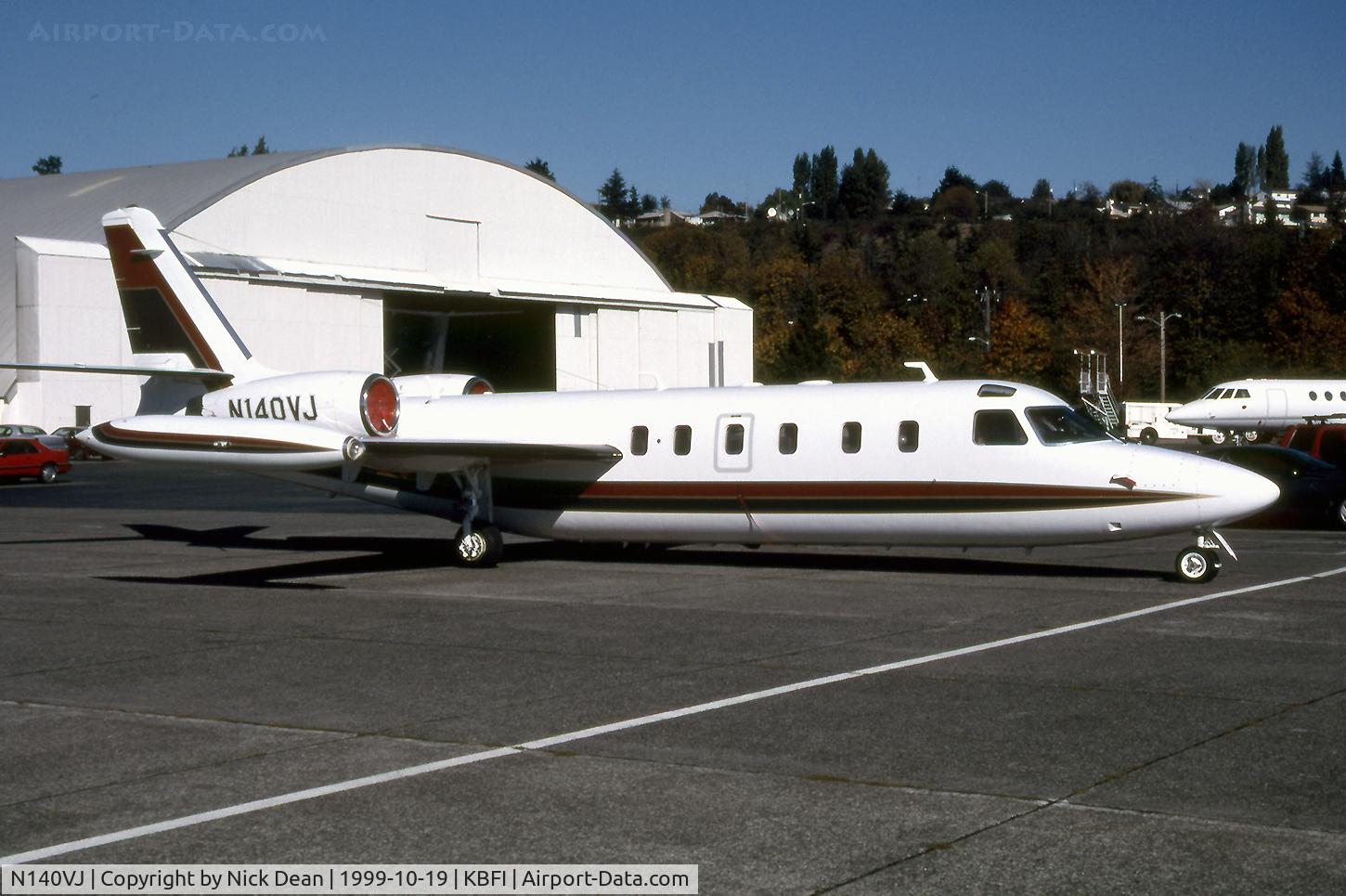 N140VJ, 1985 Israel Aircraft Industries IAI-1124A Westwind II C/N 435, KBFI
