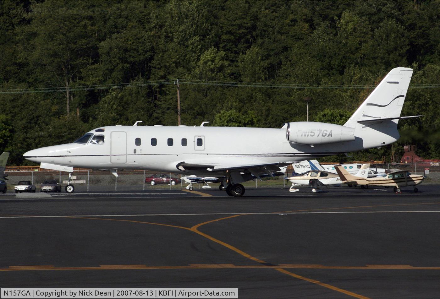 N157GA, 1986 Israel Aircraft Industries IAI 1125 Astra C/N 015, KBFI