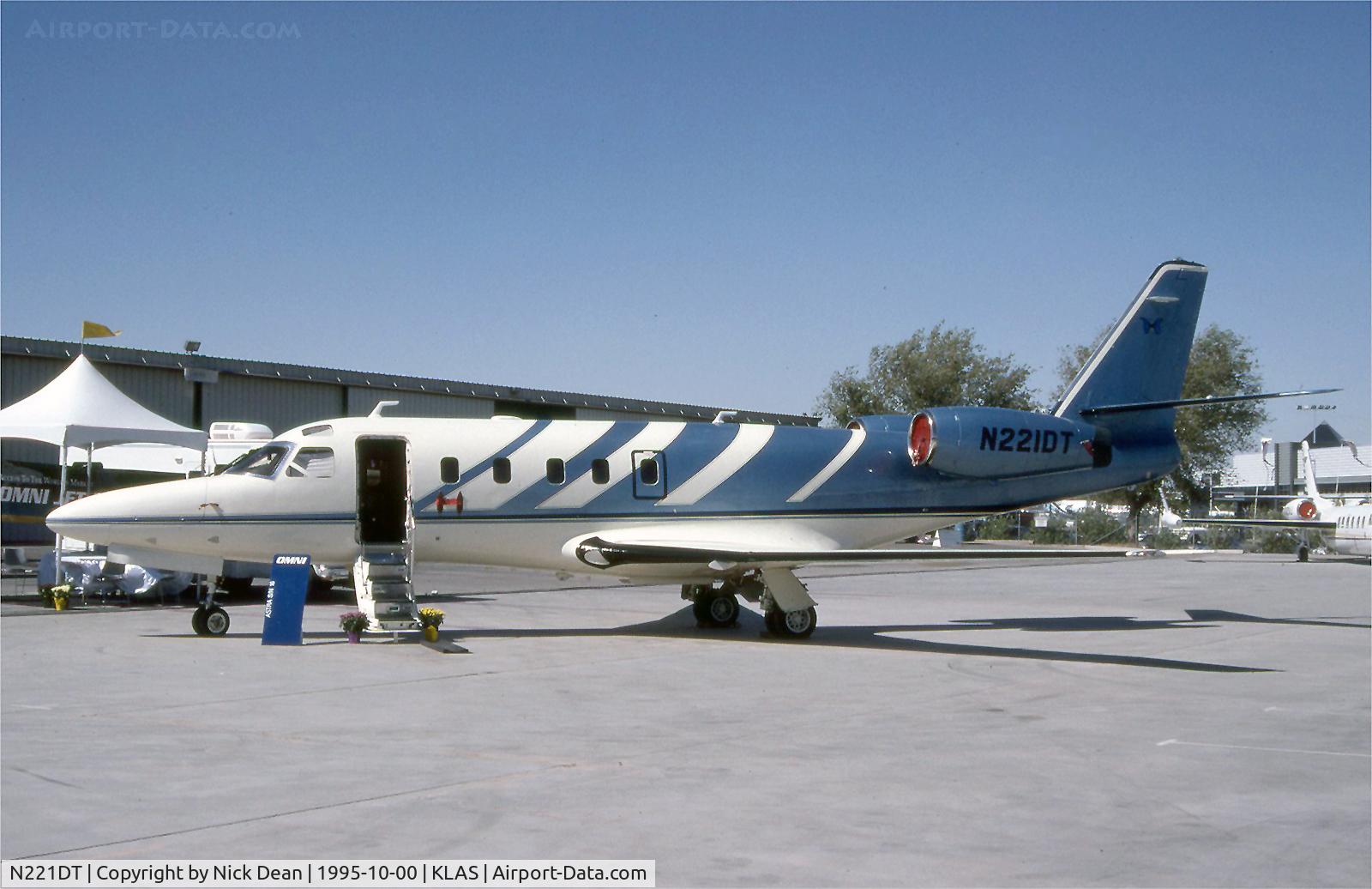 N221DT, 1987 Israel Aircraft Industries IAI 1125 Astra C/N 016, KLAS