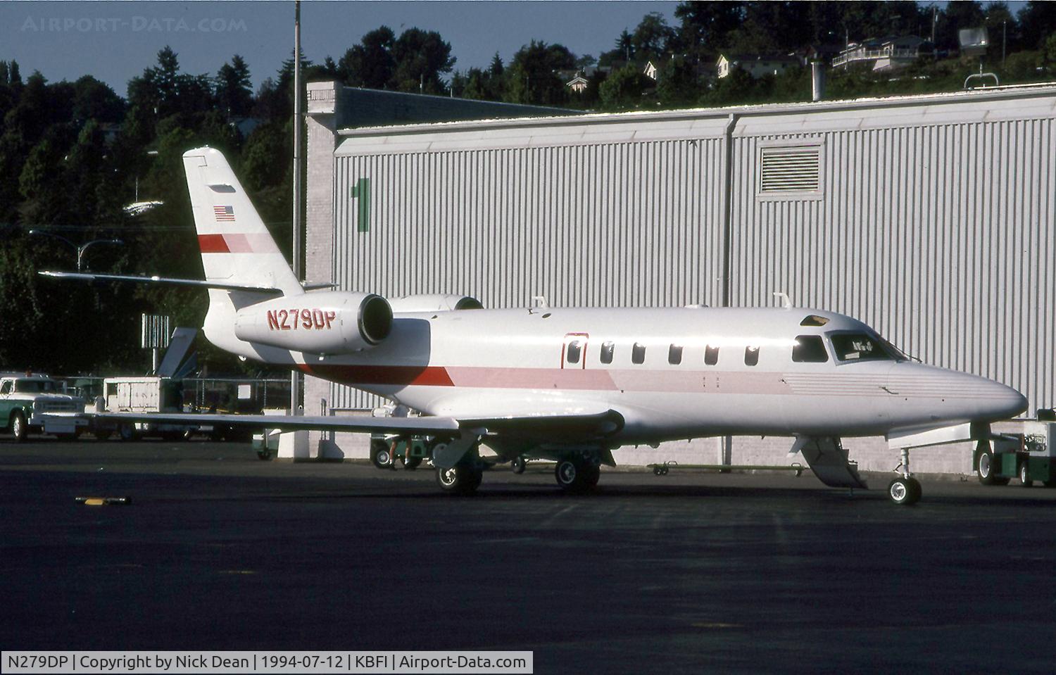 N279DP, 1987 Israel Aircraft Industries IAI-1125 Westwind Astra C/N 020, KBFI