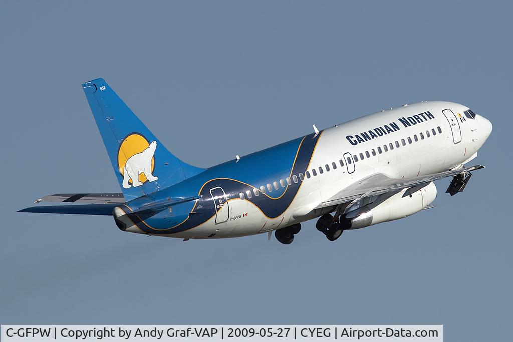 C-GFPW, 1976 Boeing 737-275C C/N 21294, Canadian North 737-200