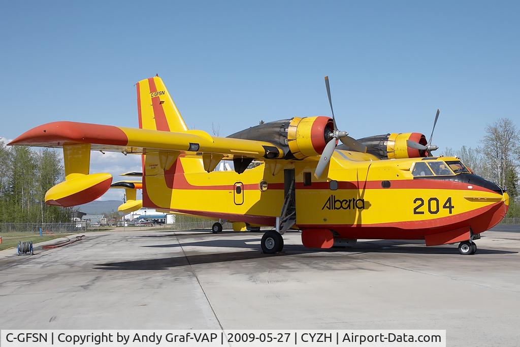 C-GFSN, 1987 Canadair CL-215-V (CL-215-1A10) C/N 1099, Goverment of Alberta CL-215